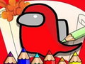 Hra Coloring Book Among Us