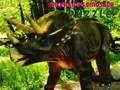 Hra Puzzle dinosaura Triceratopse
