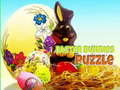Hra Puzzle Velikonočních Zajíců