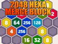 Hra 2048 Hexa Sloučení Bloků