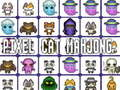Hra Kočičí Pixel Mahjong