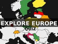Hra Kvíz o umístění evropských zemí