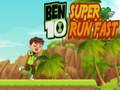 Hra Ben 10 Super Běh Rychle