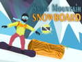 Hra Sněžná hora snowboard