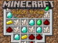 Hra Minecraft Tři v Řadě