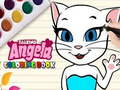 Hra Omalovánka Talking Angela