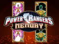 Hra Paměť Power Rangers