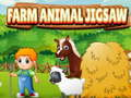 Hra Puzzle s Farmářskými Zvířaty