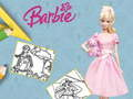 Hra Barbie Omalovánka
