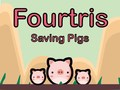 Hra Fourtris: Záchrana prasat