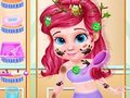 Hra Neuklizená malá mořská víla makeover