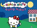 Hra Ahoj Kitty Dobrou Noc