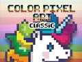Hra Klasická Barevná Pixelová Umění