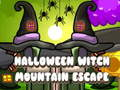 Hra Únik z Halloweenové hory s čarodějnicí
