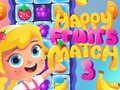 Hra Šťastné Ovoce Match3