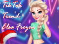 Hra TikTok Trend: Elsa Frozen