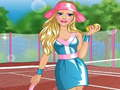 Hra Tennisové Šaty Barbie
