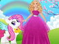 Hra Barbie a Oblékání Poníka