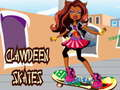 Hra Clawdeen bruslí