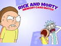Hra Hra s paměťovými kartami Rick a Morty