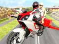 Hra Simulátor jízdy na létajícím motocyklu