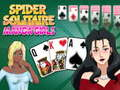 Hra Pavouk Solitaire Manga Dívky