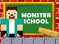 Hra Herobrine proti Škole Monster