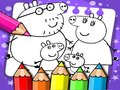 Hra Omalovánka Peppa Pig