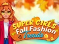 Hra Super Dívky Podzimní Módní Trendy