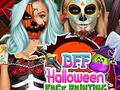 Hra BFF Halloweenské Malování Na Obličej