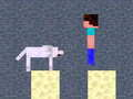 Hra Minicraft: Steve a vlčí dobrodružství
