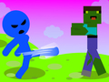 Hra Stickman: Únik před zombie