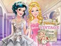 Hra Princeznovské Vintage Prom Šaty