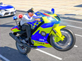 Hra Hra závodů s akrobatickým bicyklem policie