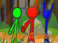 Hra StickMan Bratři Vs Zombie