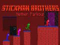 Hra Stickman Bratři Nether Parkour