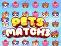 Hra Domácí zvířata Match3