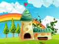 Hra Jarní Ilustrační Puzzle