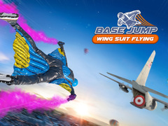 Hra Base jumping s wing suit