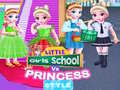 Hra Škola malých dívek vs styl princezny