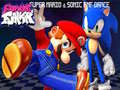 Hra Super Mario a Sonic FNF Tanec