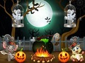 Hra Záchrana Dvojčat Duchů na Halloween