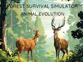 Hra Simulátor přežití v lese: Evoluce zvířat