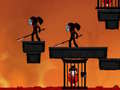 Hra Ninja Stickman Válečník HTML5
