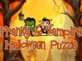 Hra Franky a upíři Halloween Puzzle