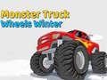 Hra Zimní kola monster trucku