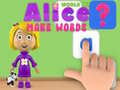 Hra Svět Alice: Tvořte Slova