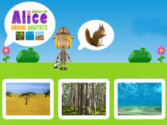 Hra Svět zvířecího prostředí Alice