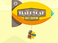 Hra FlappyKočka: Šílený Steampunk