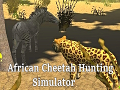 Hra Simulátor lovu na africké gepardy